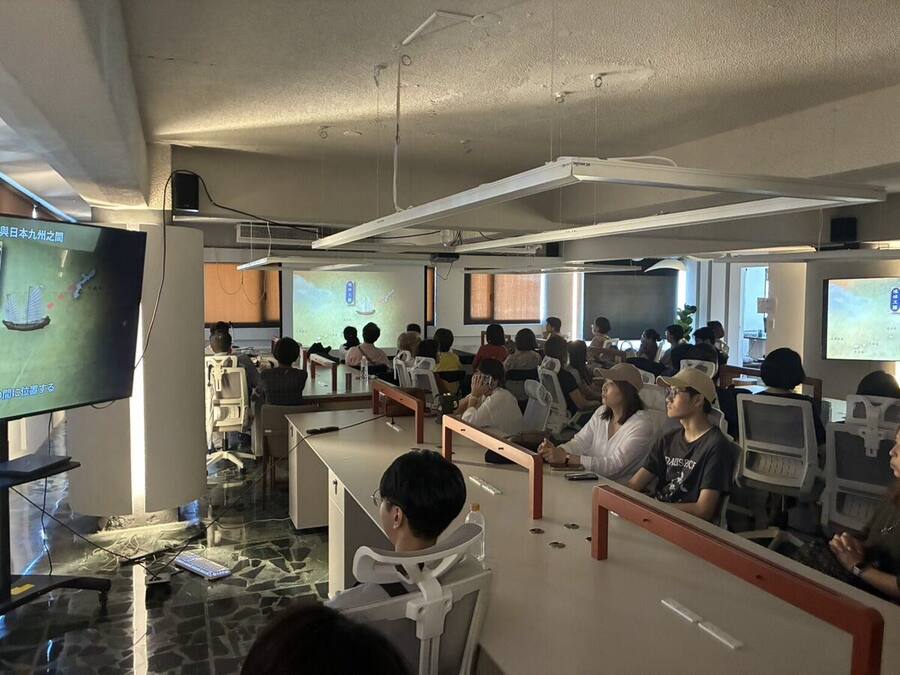 9/19 上映會・教室坐滿